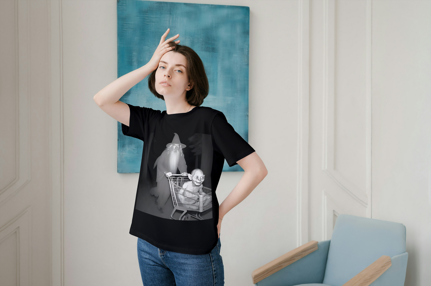 Precious Cart Ride - Wizard Shirt | Fantasy Movie Shirt | Rave Shirt