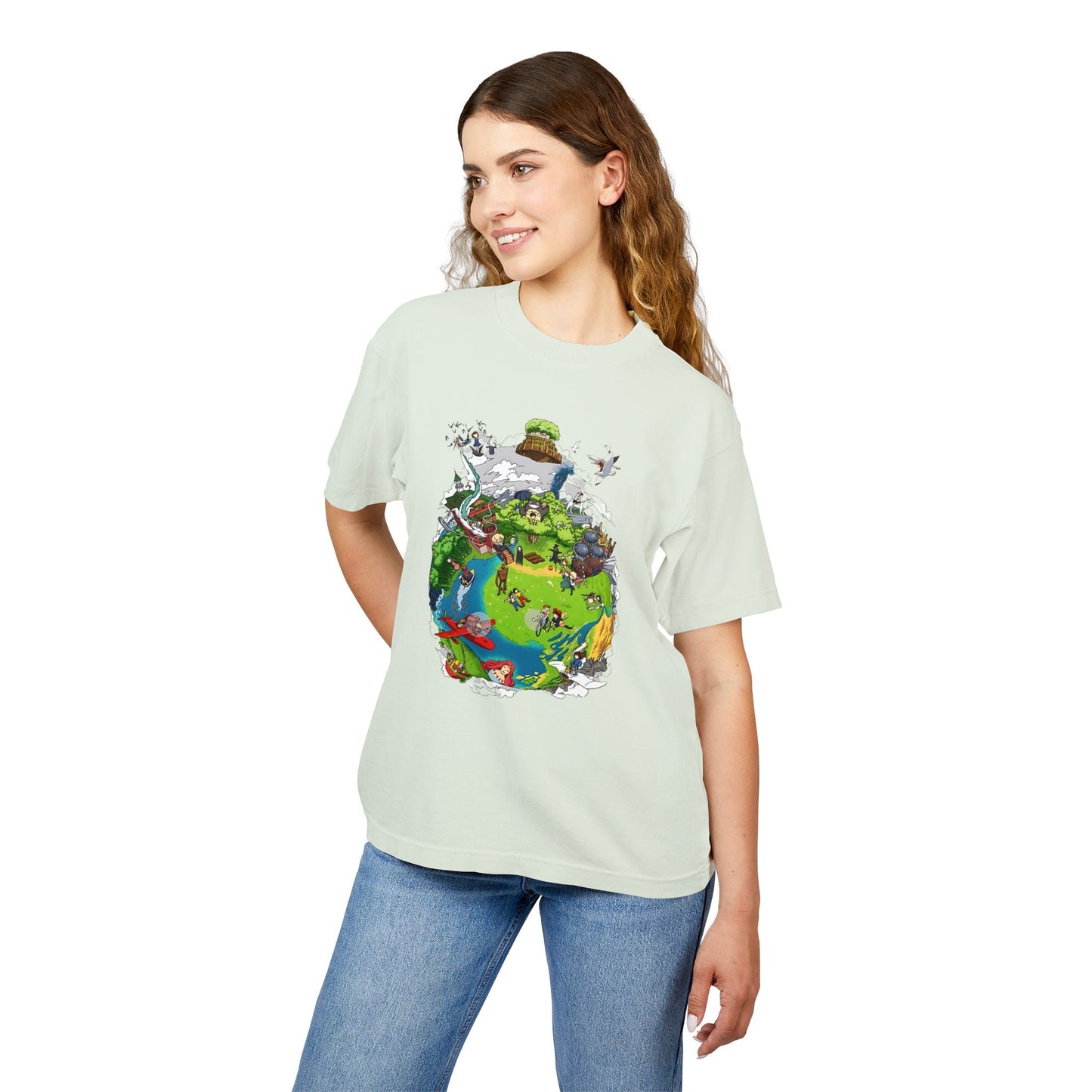 Miyazaki's Dreamscape - Anime Shirt | Fantasy Movie Shirt | Japanese Cinema Shirt