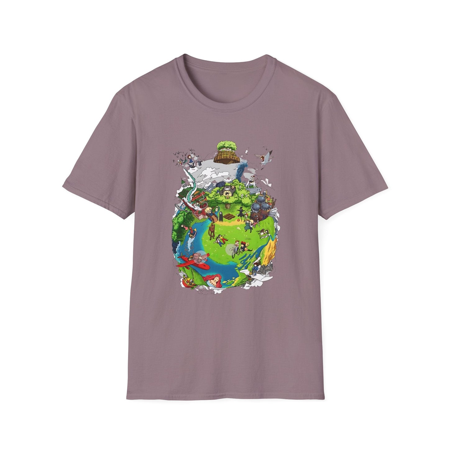 Miyazaki's Dreamscape - Unisex Softstyle T-Shirt