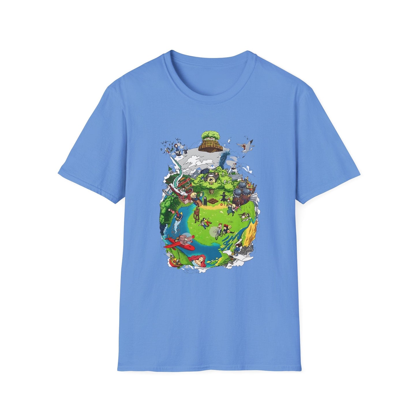 Miyazaki's Dreamscape - Unisex Softstyle T-Shirt