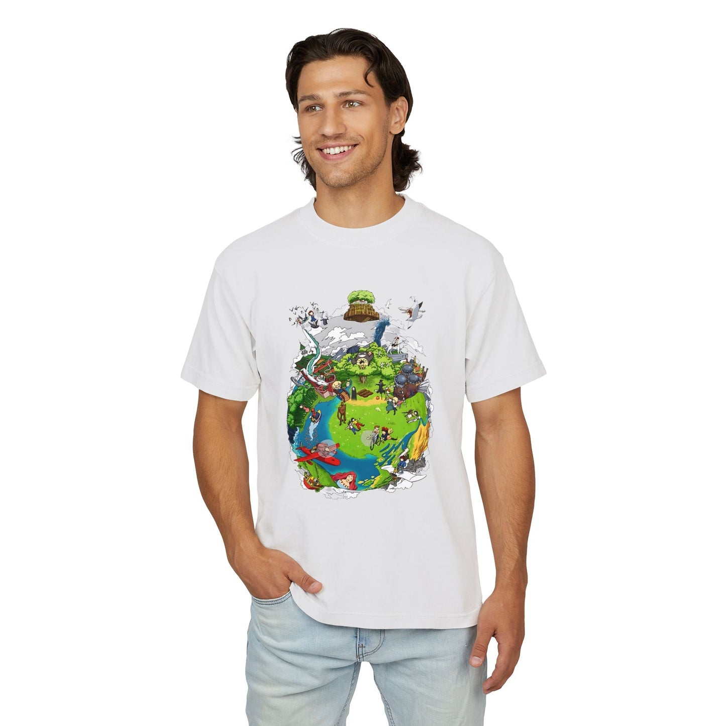 Miyazaki's Dreamscape - Anime Shirt | Fantasy Movie Shirt | Japanese Cinema Shirt