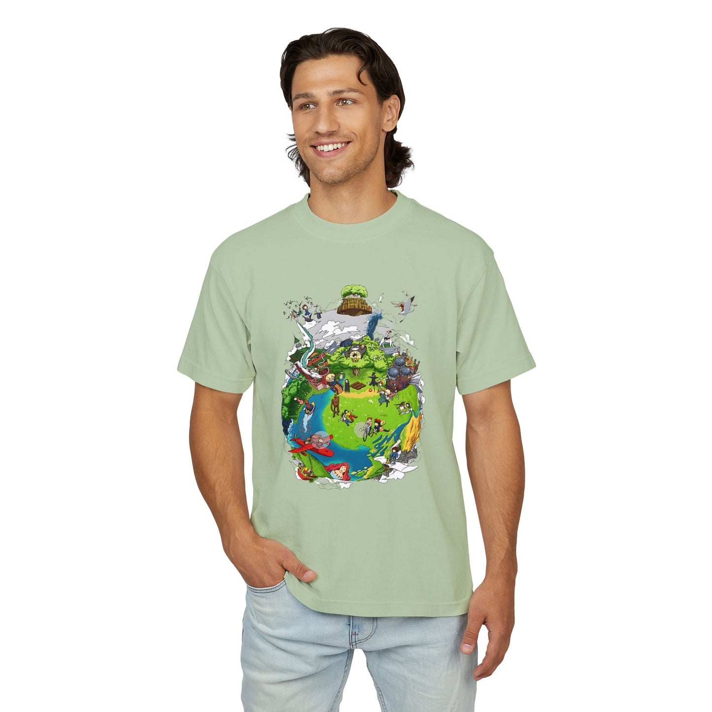 Miyazaki's Dreamscape - Anime Shirt | Fantasy Movie Shirt | Japanese Cinema Shirt