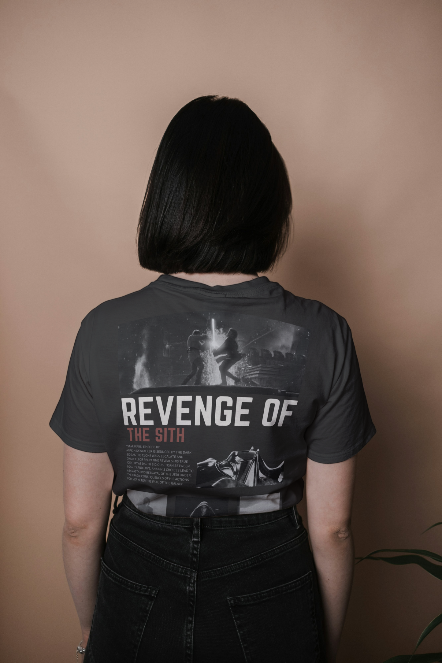 Revenge of the Sith Vintage Washed Heavyweight Oversized Tee