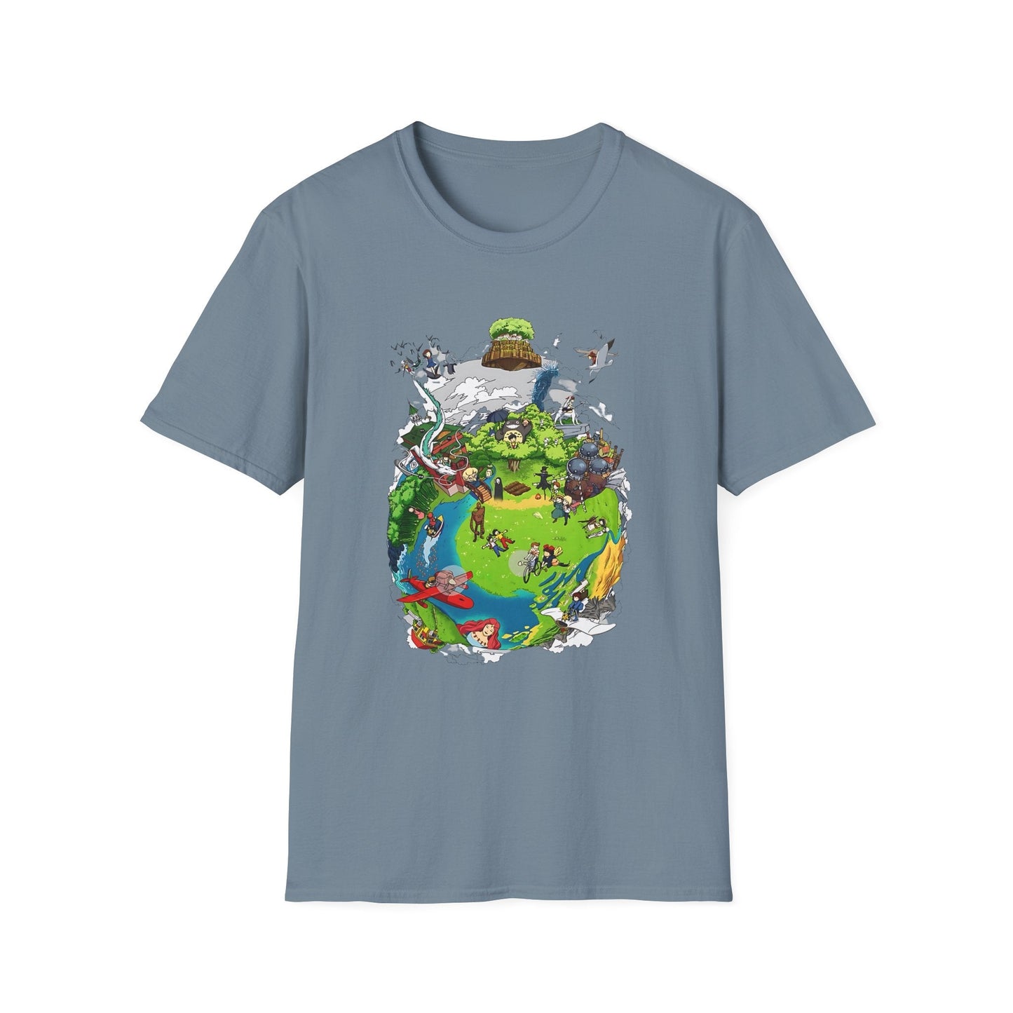 Miyazaki's Dreamscape - Unisex Softstyle T-Shirt