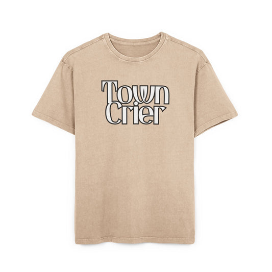 Town Crier Vintage Washed Heavyweight Oversized Tee
