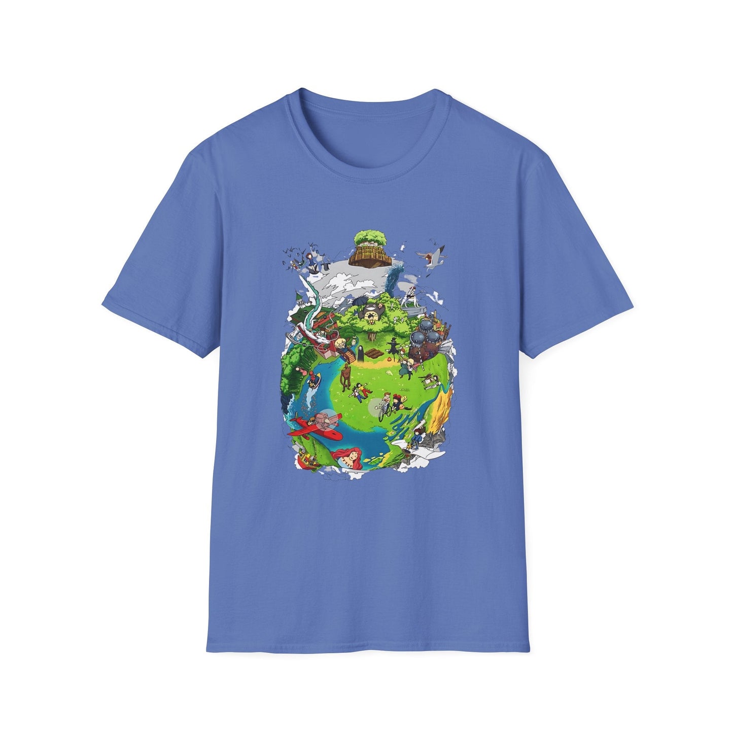 Miyazaki's Dreamscape - Unisex Softstyle T-Shirt