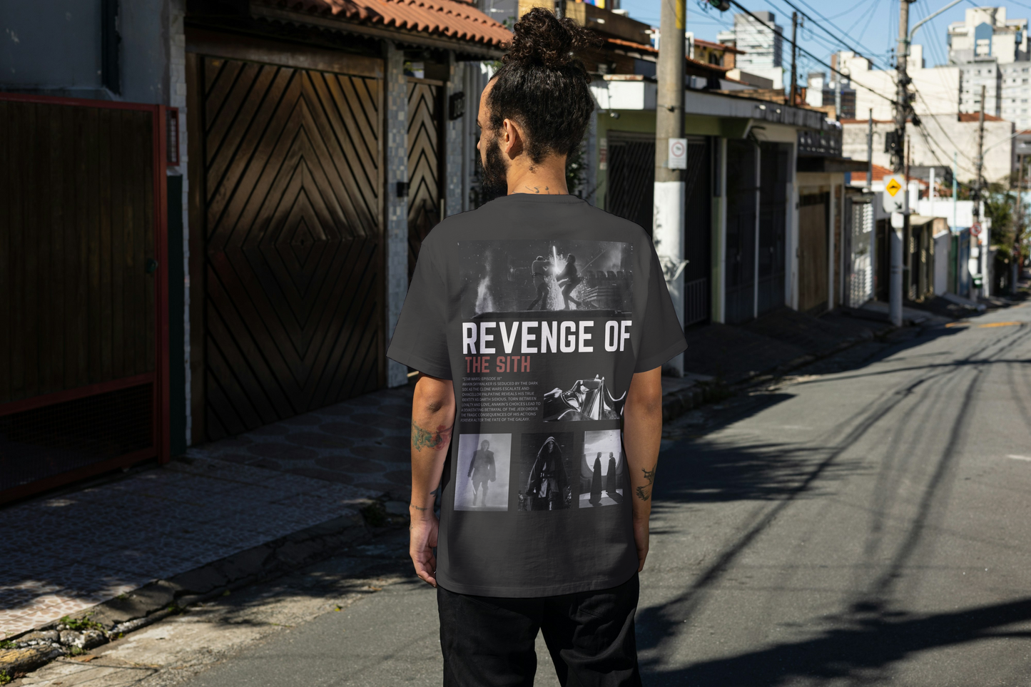 Revenge of the Sith Vintage Washed Heavyweight Oversized Tee
