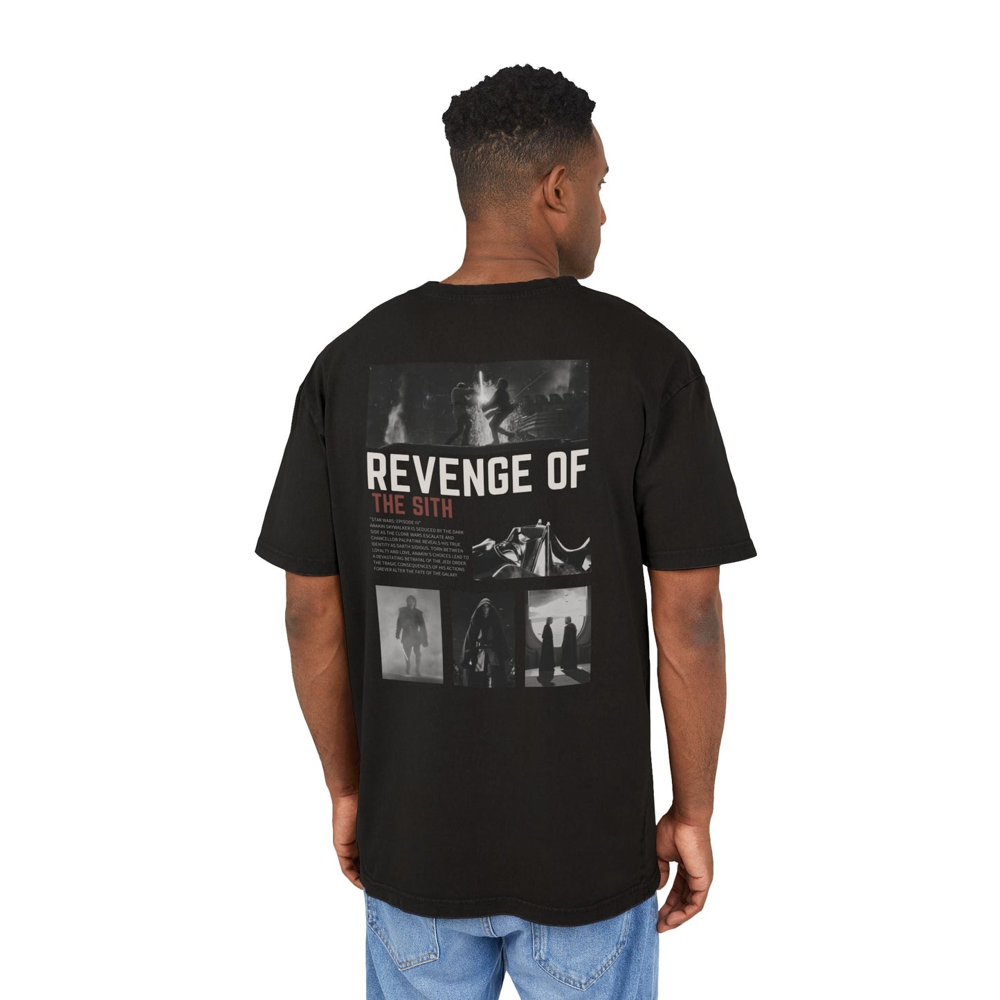 Revenge of the Sith Vintage Washed Heavyweight Oversized Tee