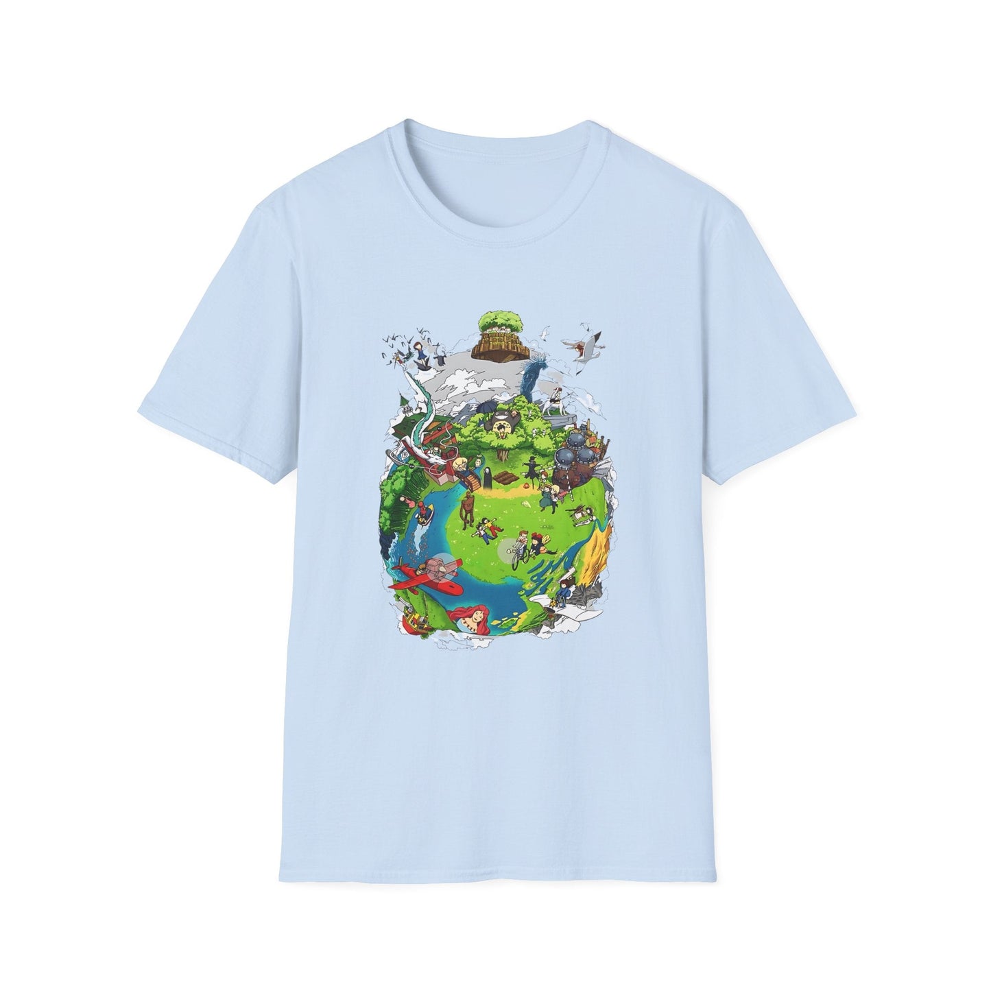 Miyazaki's Dreamscape - Unisex Softstyle T-Shirt
