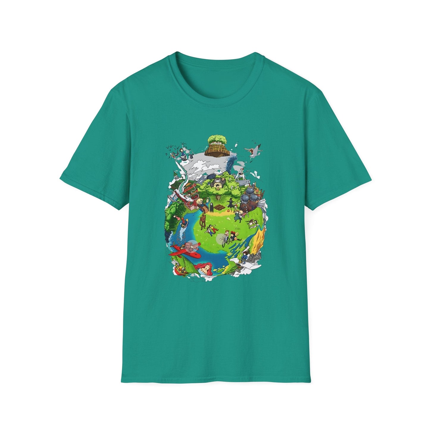 Miyazaki's Dreamscape - Unisex Softstyle T-Shirt