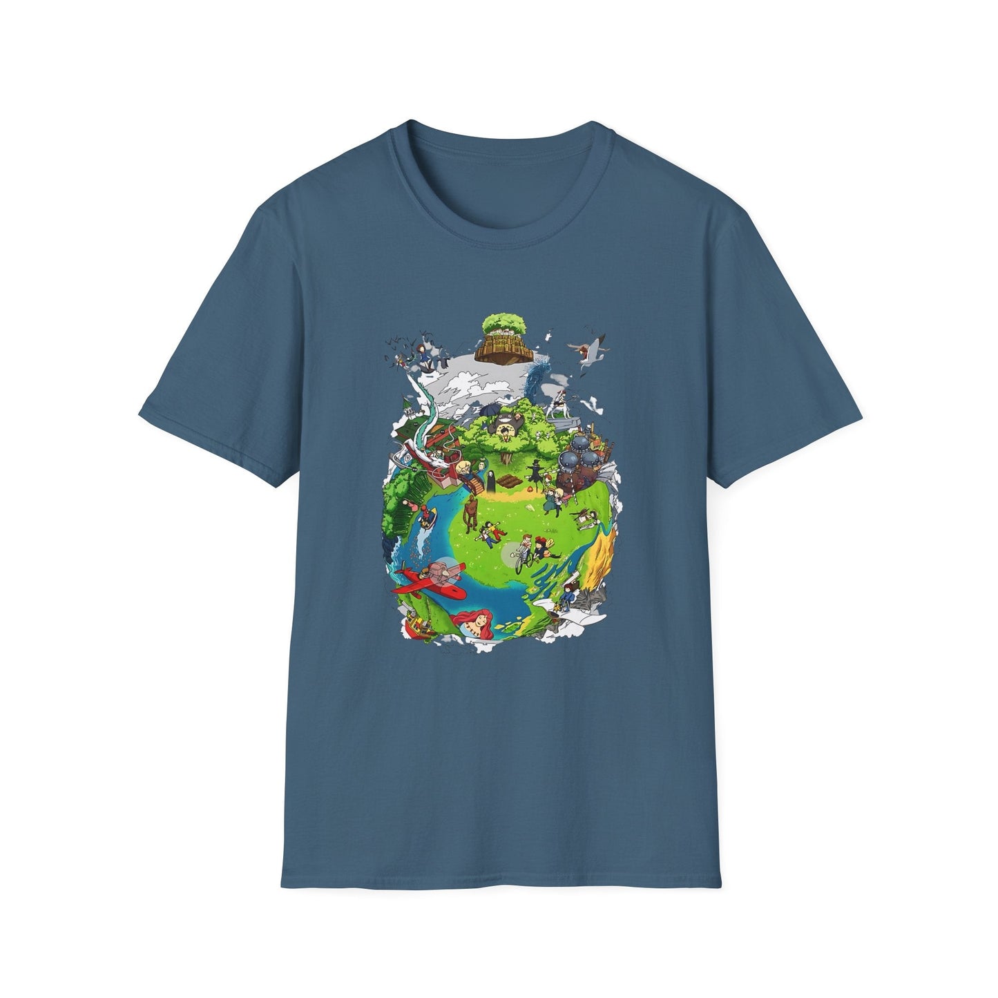 Miyazaki's Dreamscape - Unisex Softstyle T-Shirt