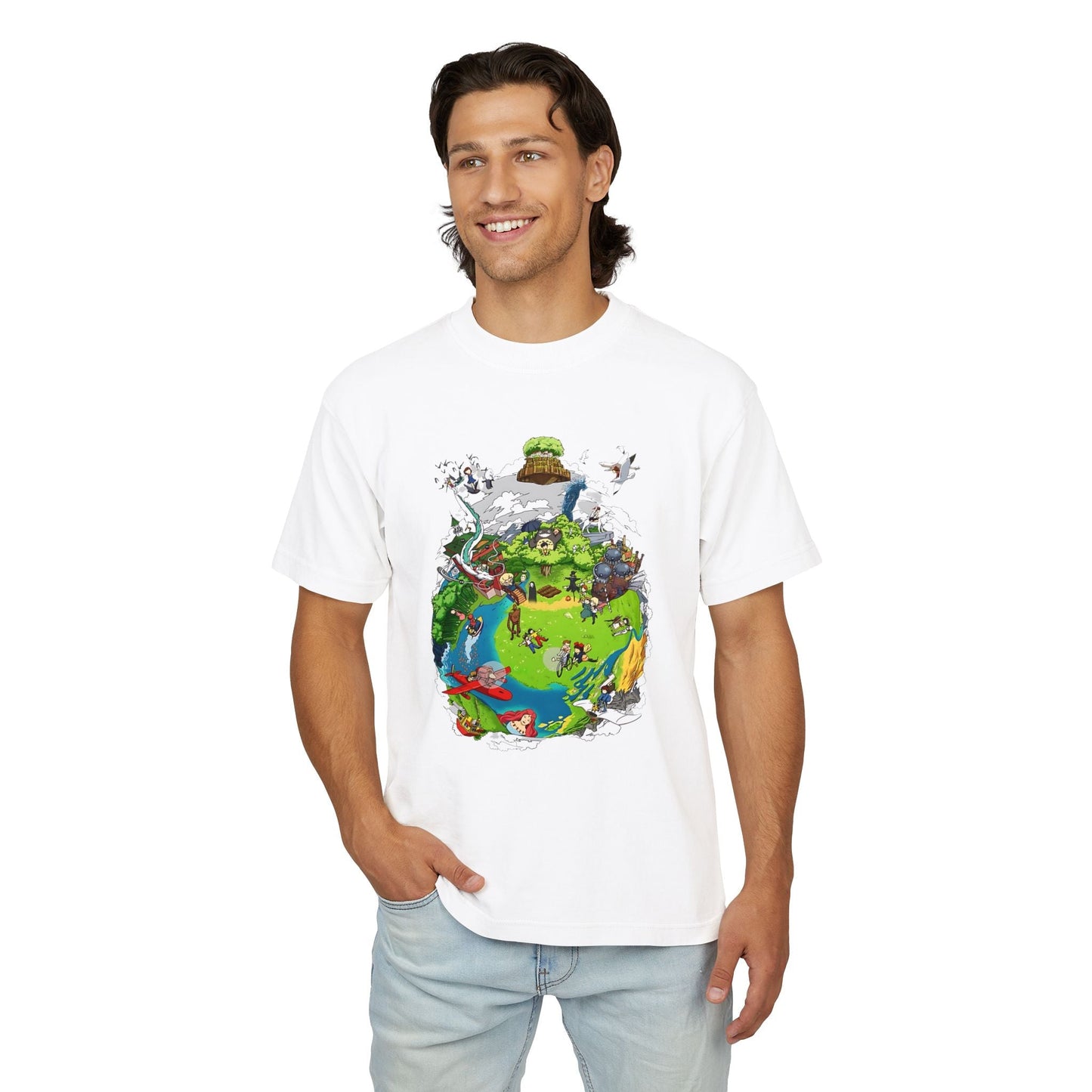 Miyazaki's Dreamscape - Anime Shirt | Fantasy Movie Shirt | Japanese Cinema Shirt