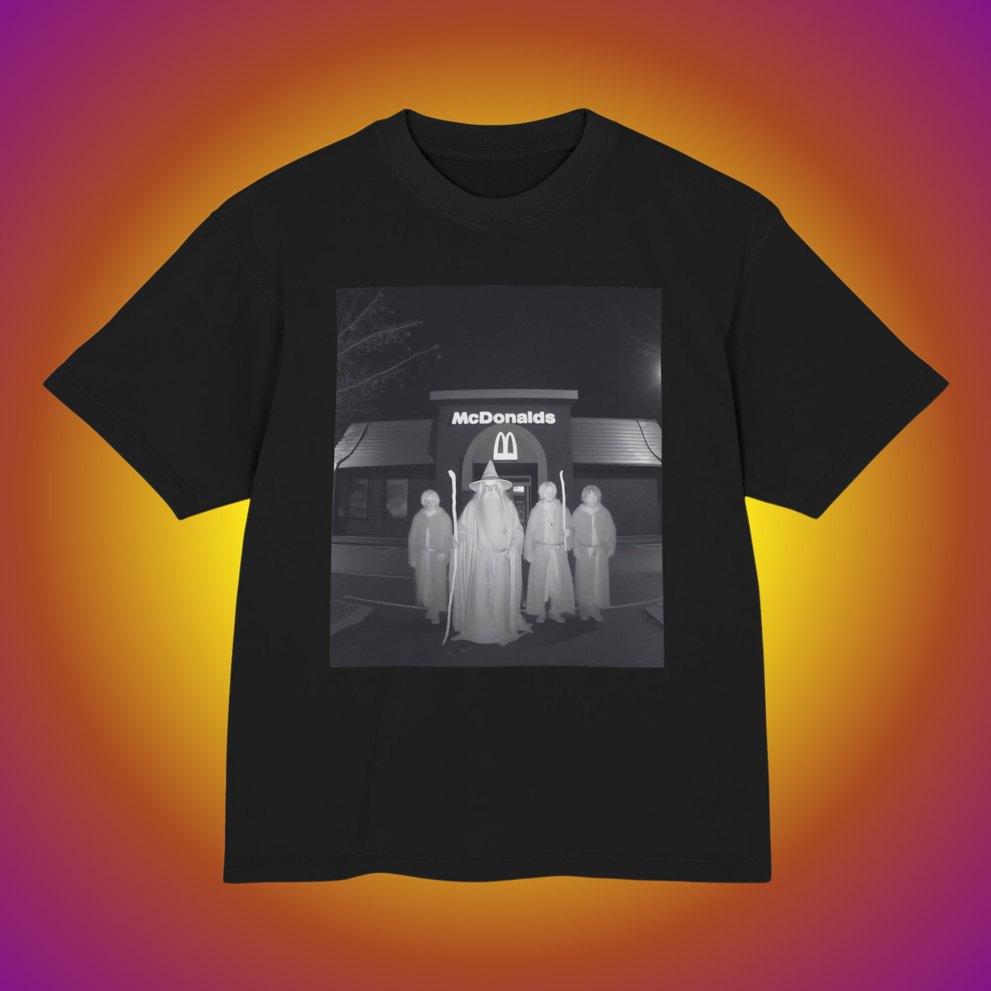 McMiddle-Earth Munchies - Wizard Shirt | Fantasy Movie Shirt | Rave Shirt
