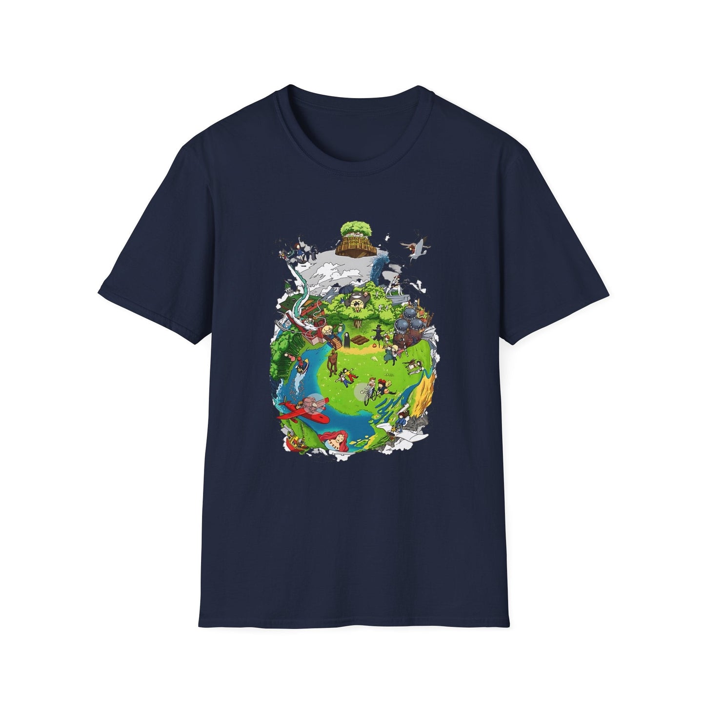 Miyazaki's Dreamscape - Unisex Softstyle T-Shirt