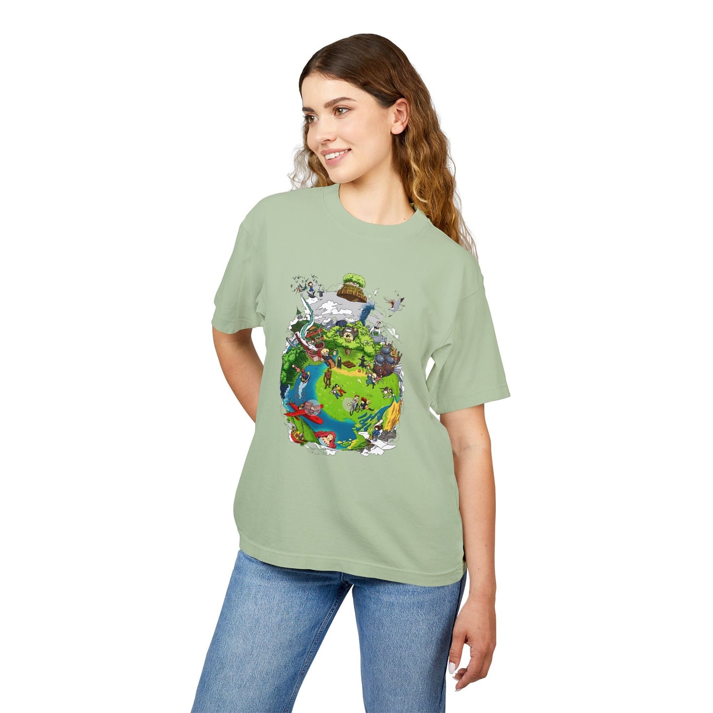 Miyazaki's Dreamscape - Anime Shirt | Fantasy Movie Shirt | Japanese Cinema Shirt