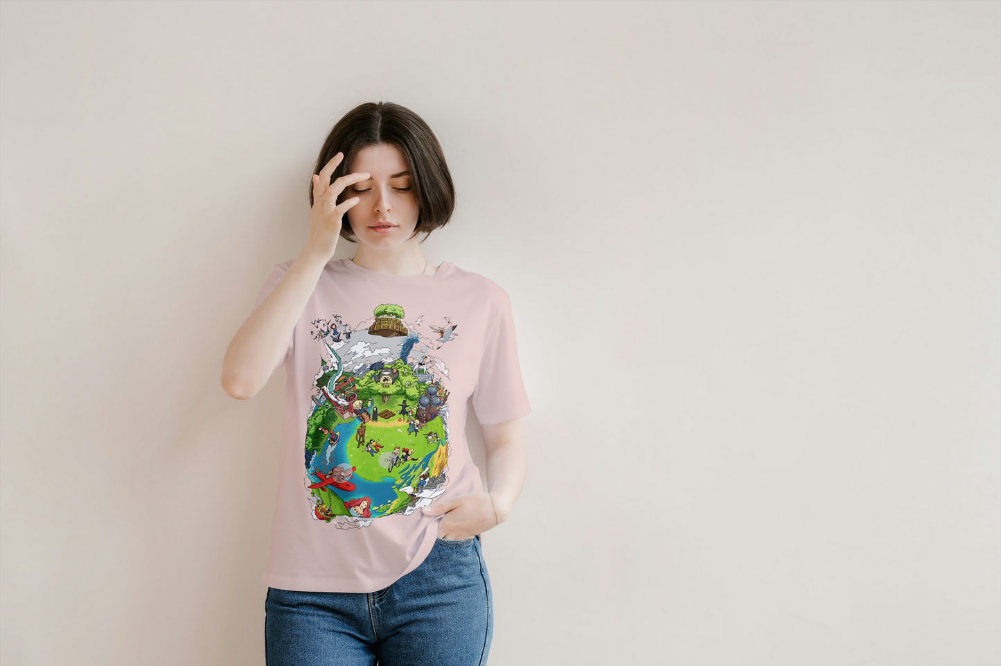 Miyazaki's Dreamscape - Anime Shirt | Fantasy Movie Shirt | Japanese Cinema Shirt