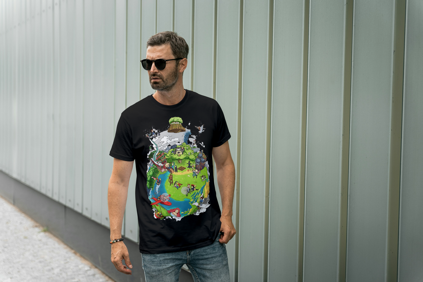 Miyazaki's Dreamscape - Anime Shirt | Fantasy Movie Shirt | Japanese Cinema Shirt