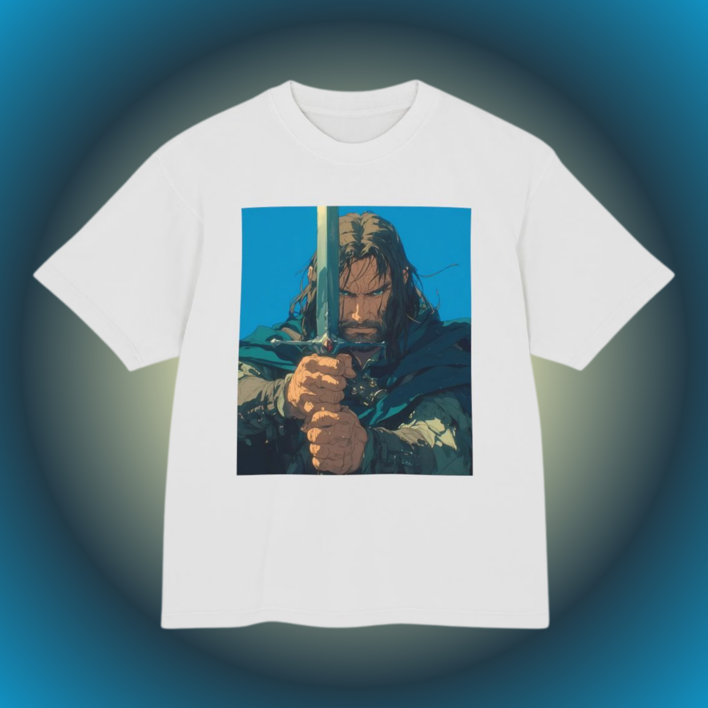 Camiseta de anime Aragorn | Camiseta de película de fantasía | Camiseta de manga