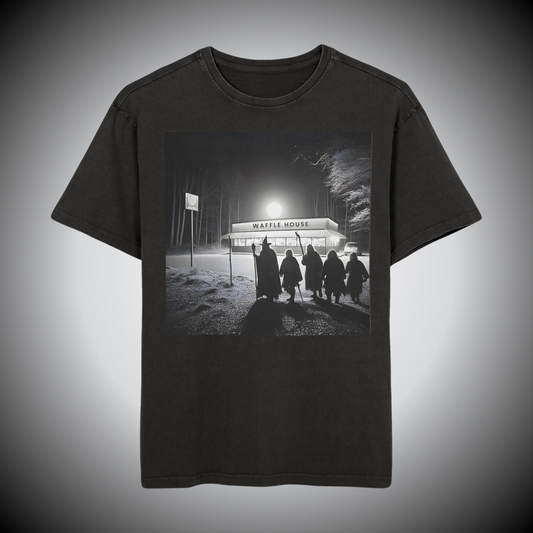 Fellowship of the Grills Vintage Washed Heavyweight Oversized Tee