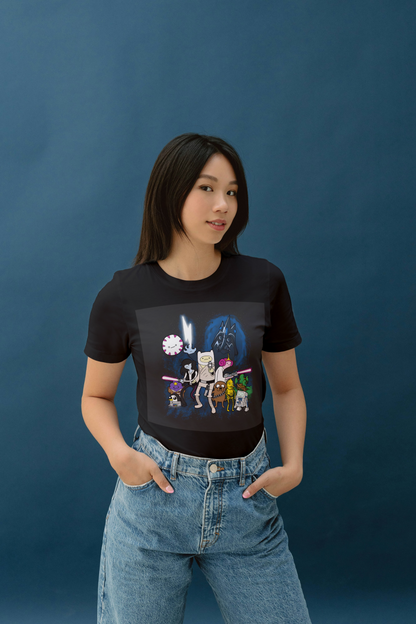 Ooo Awakens - Cartoon Shirt | Fantasy Cartoon Shirt | Pop Culture Cartoon Shirt