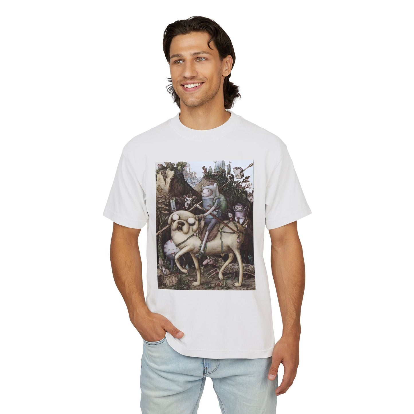 Finn's Odyssey - Cartoon Shirt | Fantasy Cartoon Shirt | Pop Culture Cartoon Shirt