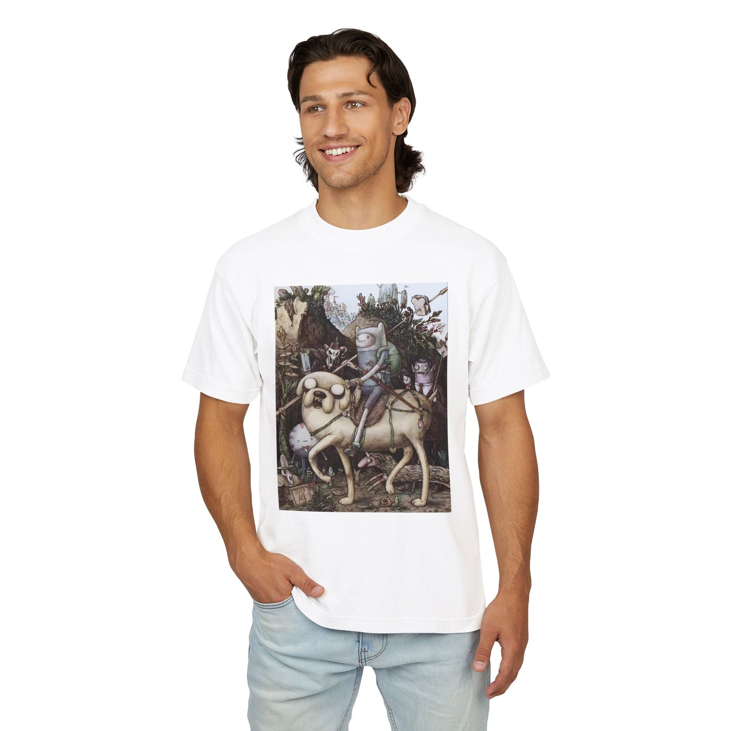 Finn's Odyssey - Cartoon Shirt | Fantasy Cartoon Shirt | Pop Culture Cartoon Shirt