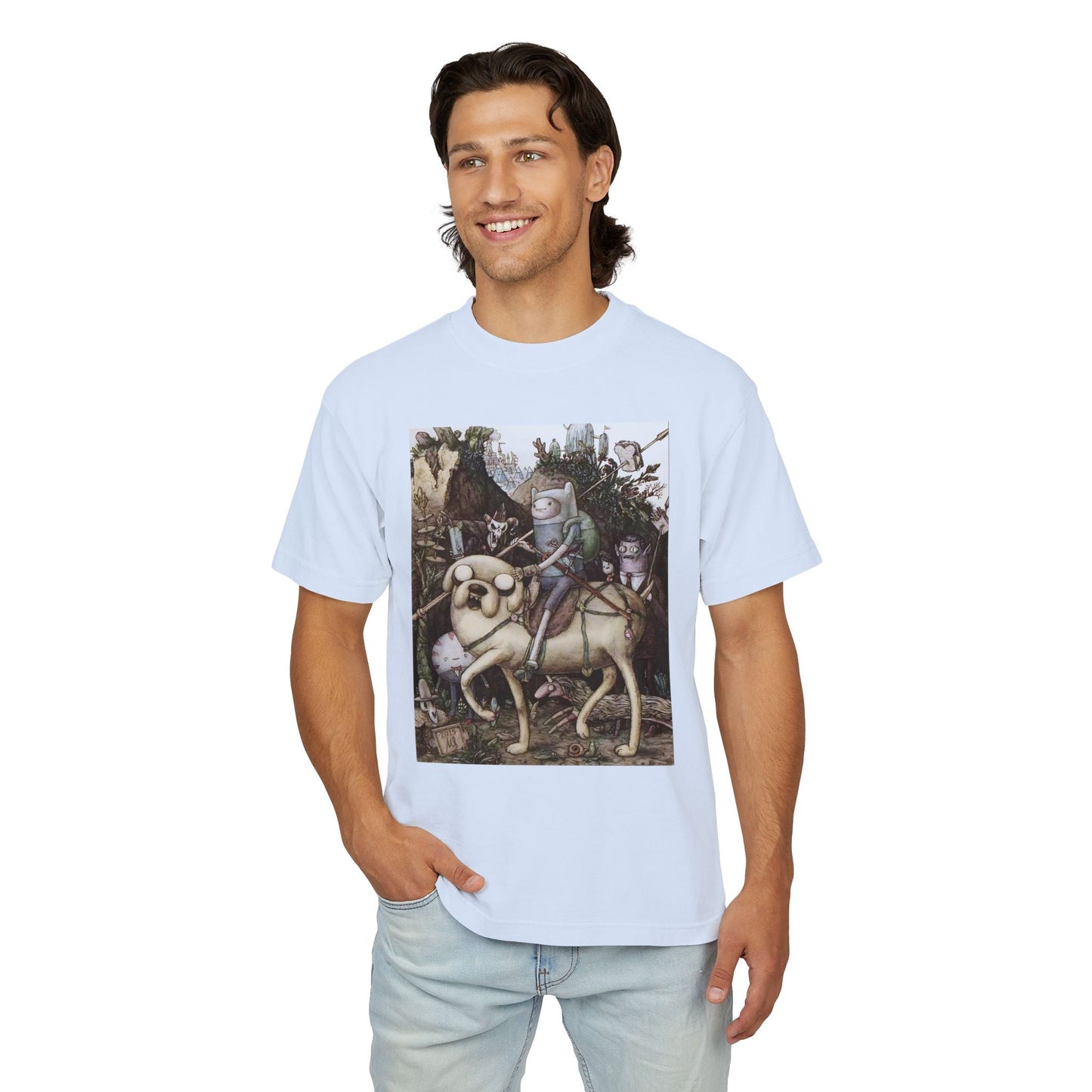 Finn's Odyssey - Cartoon Shirt | Fantasy Cartoon Shirt | Pop Culture Cartoon Shirt