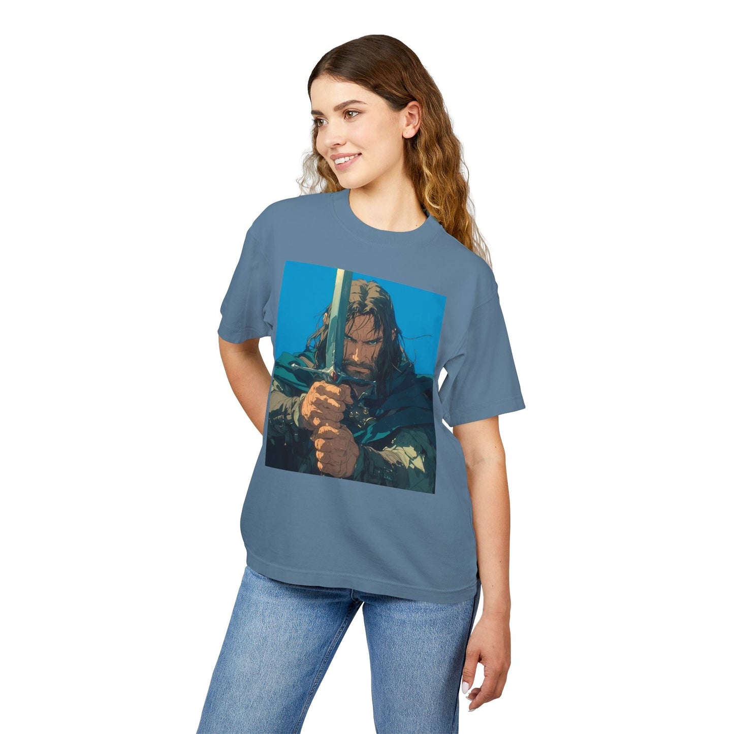 Camiseta de anime Aragorn | Camiseta de película de fantasía | Camiseta de manga