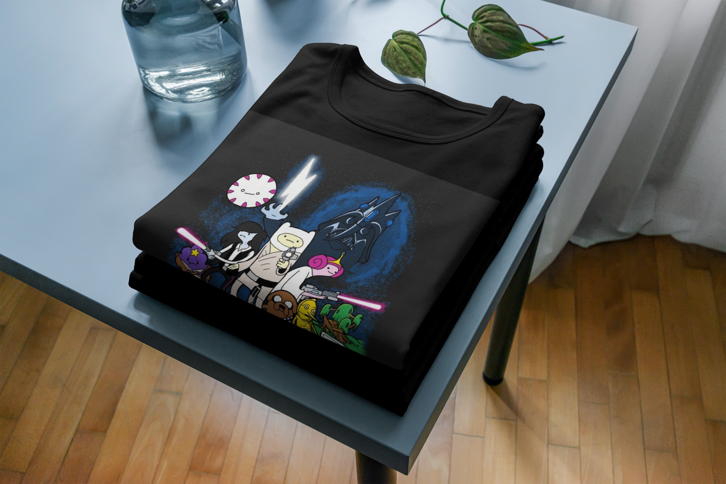 Ooo Awakens - Cartoon Shirt | Fantasy Cartoon Shirt | Pop Culture Cartoon Shirt