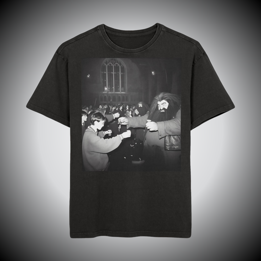 Hogwarts Hootenanny - Vintage Washed Heavyweight Oversized Tee