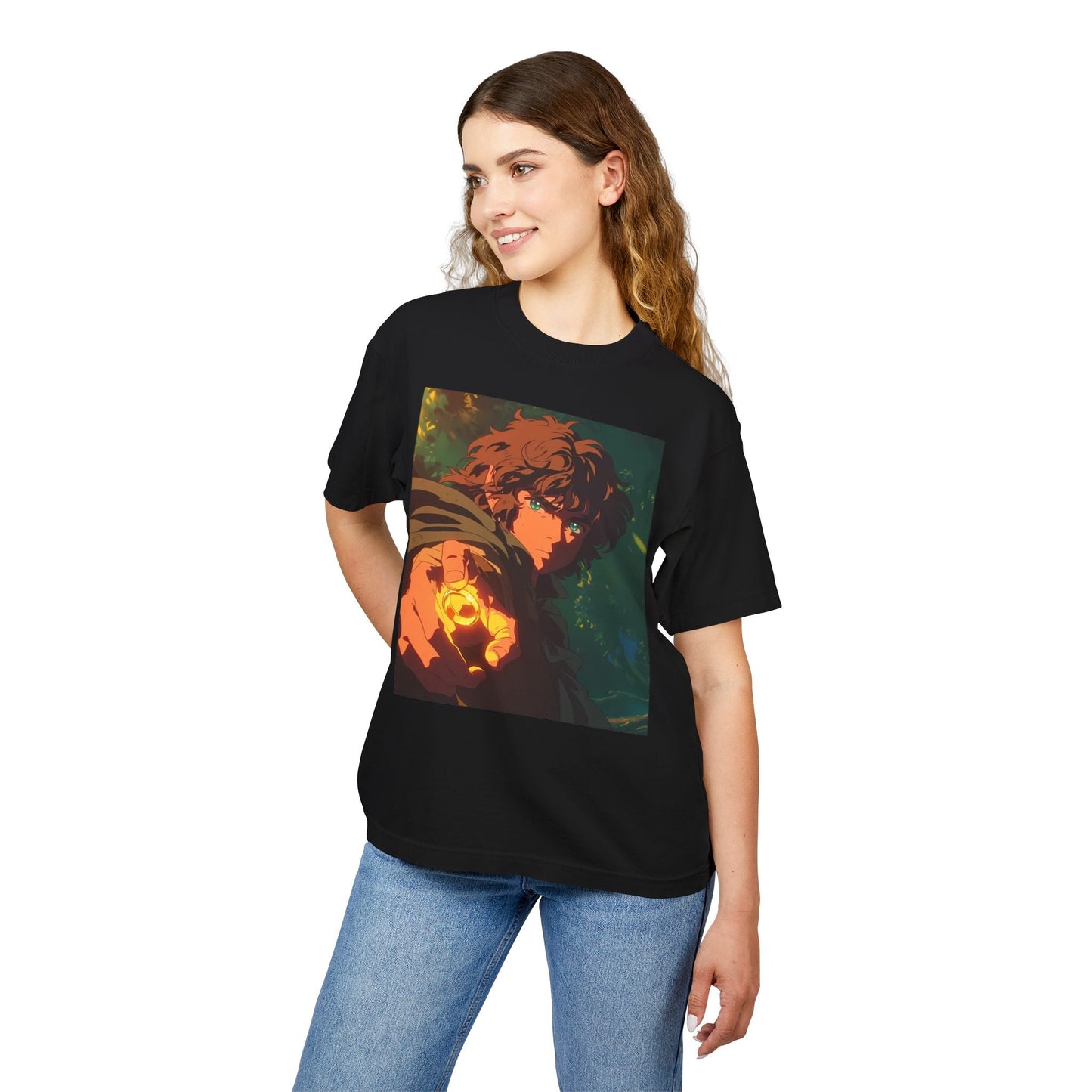 Anime Frodo - Anime Shirt | Fantasy Movie Shirt | Manga Shirt