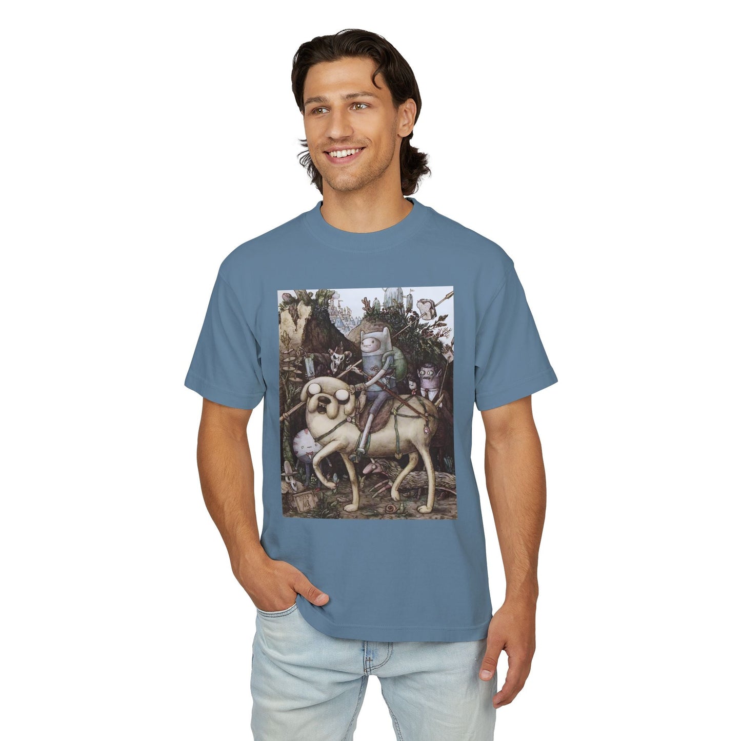 Finn's Odyssey - Cartoon Shirt | Fantasy Cartoon Shirt | Pop Culture Cartoon Shirt