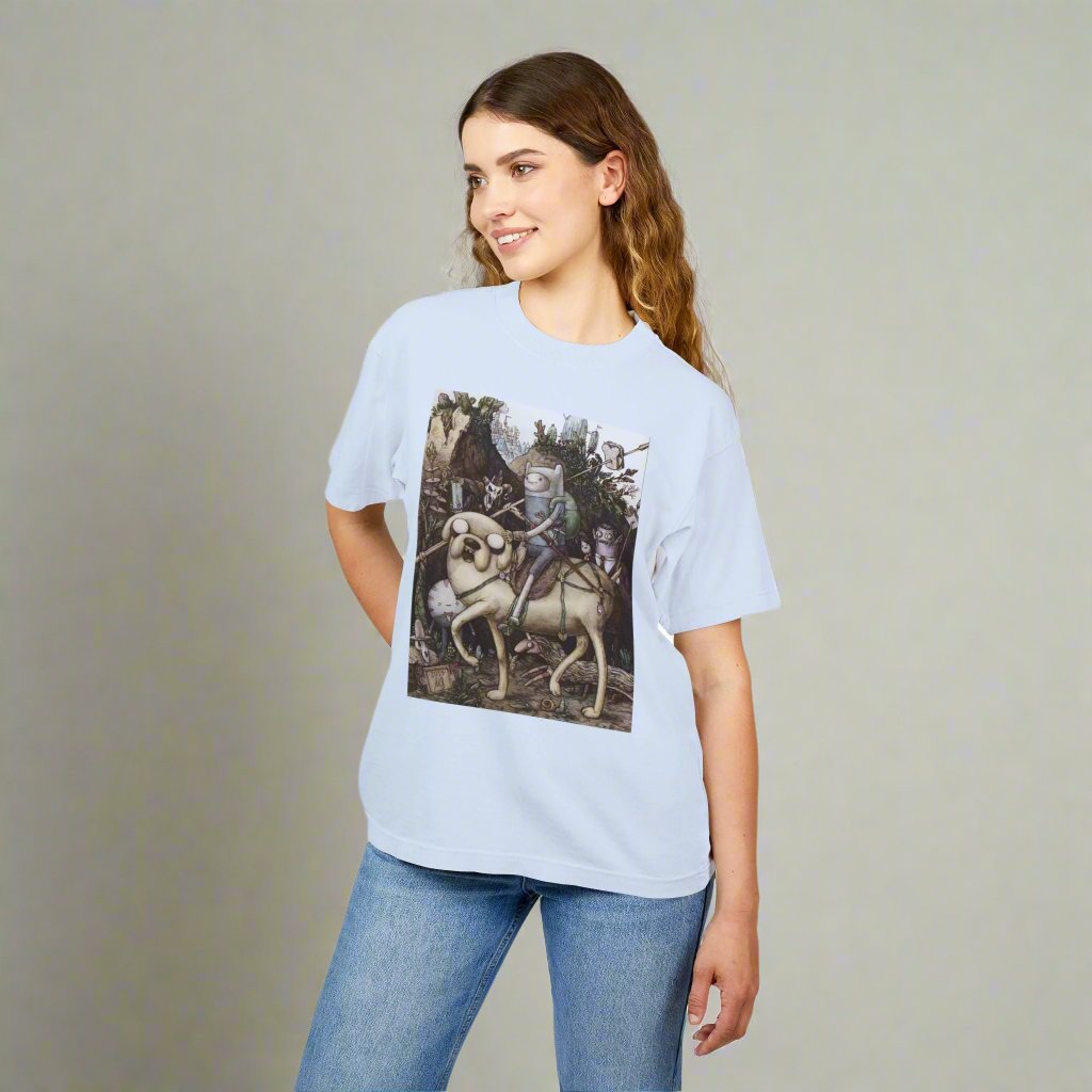 Finn's Odyssey - Cartoon Shirt | Fantasy Cartoon Shirt | Pop Culture Cartoon Shirt