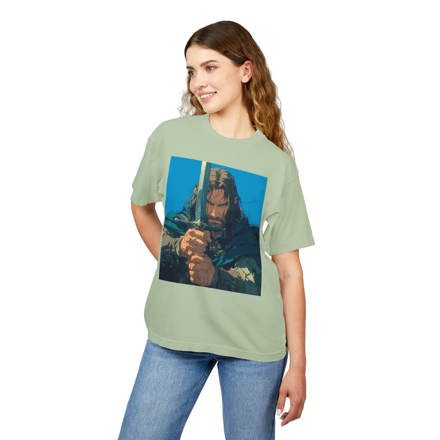 Camiseta de anime Aragorn | Camiseta de película de fantasía | Camiseta de manga