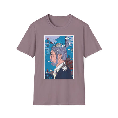 Under $25 Unisex Softstyle T-Shirt - Dreamer of Worlds - Anime Shirt | Fantasy Movie Shirt | Japanes