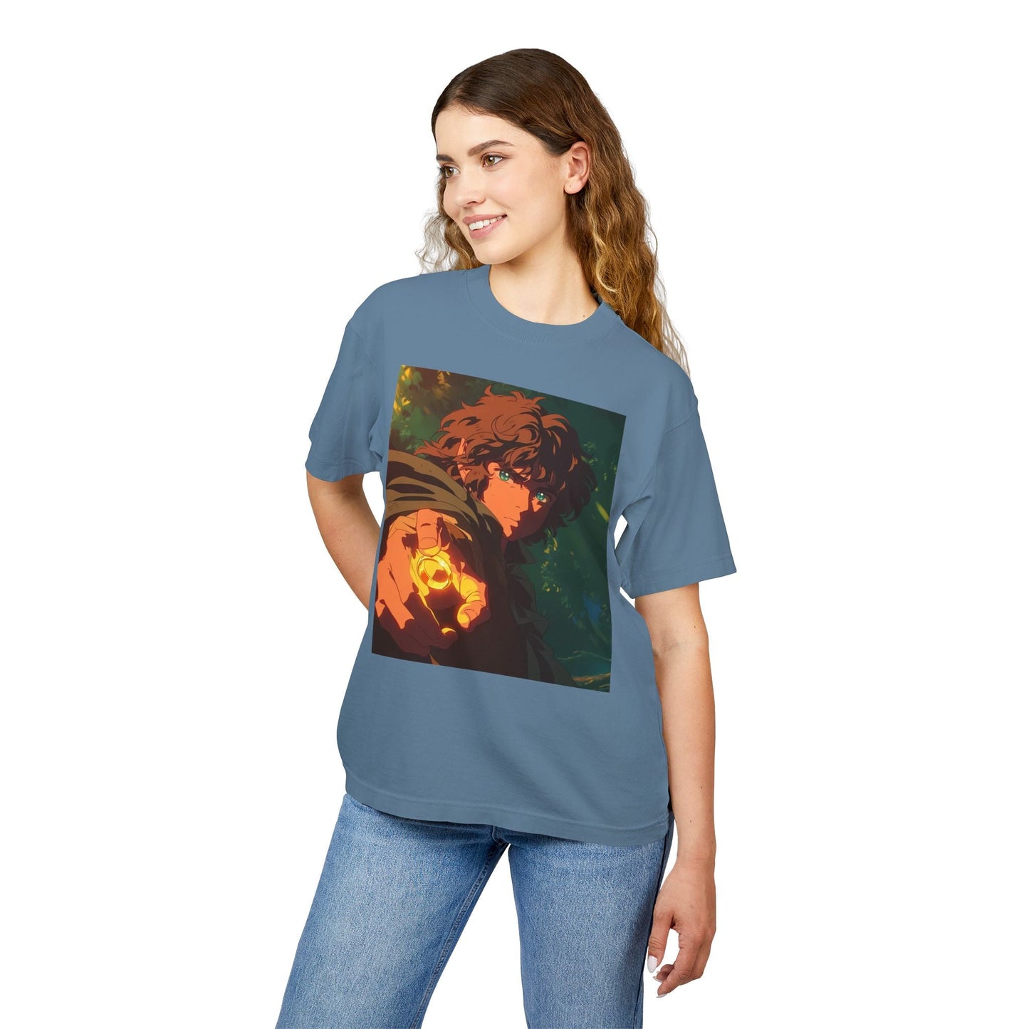 Anime Frodo - Anime Shirt | Fantasy Movie Shirt | Manga Shirt