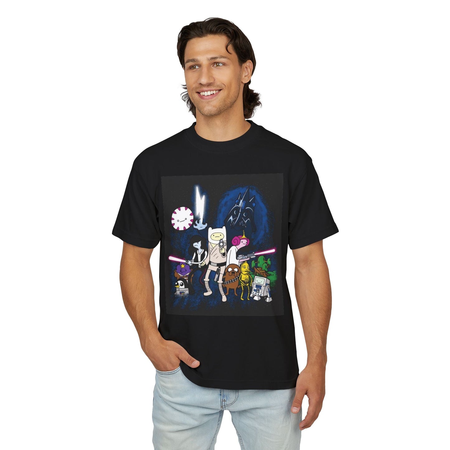 Ooo Awakens - Cartoon Shirt | Fantasy Cartoon Shirt | Pop Culture Cartoon Shirt