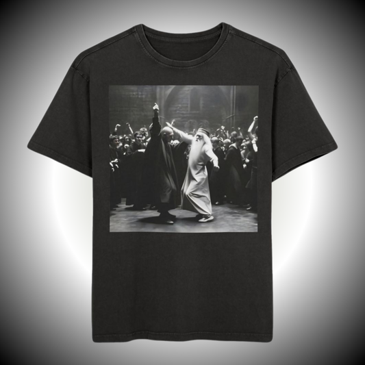 Beats Over Curses Vintage Washed Heavyweight Oversized Tee